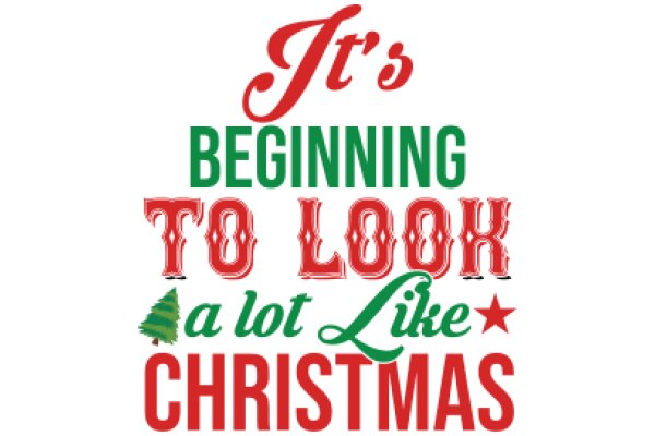 Holiday Greetings: A Festive Christmas Message from 'It's Beginning to Look a Lot Like Christmas'