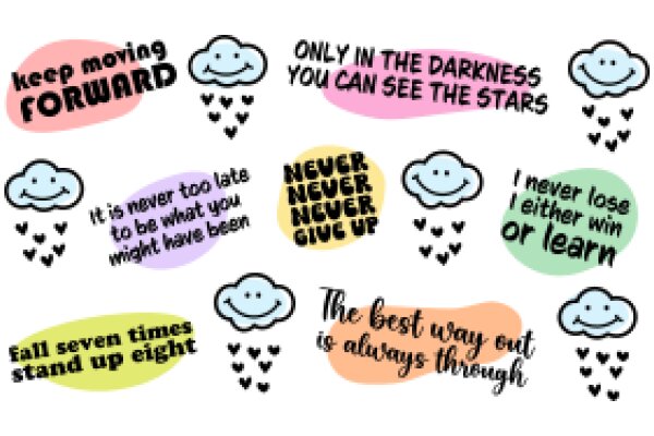 Motivational Quotes and Clouds: A Collection of Inspirational Sayings