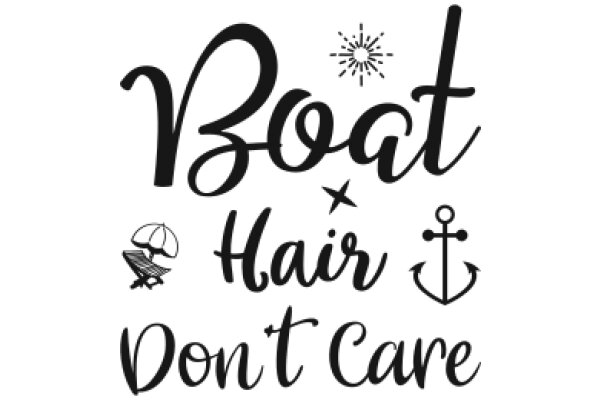 Boat, Hair, and Don't Care: A Graphic Design