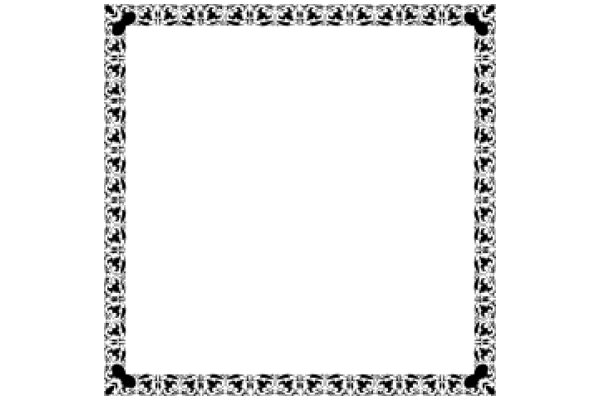 A Simple, Empty Frame with a Border
