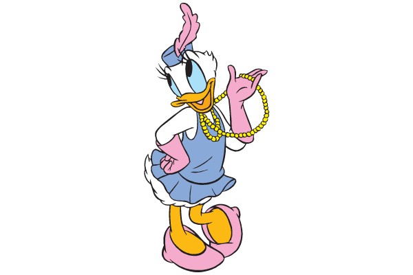 Diva Duck: The Elegant Feathered Fashionista