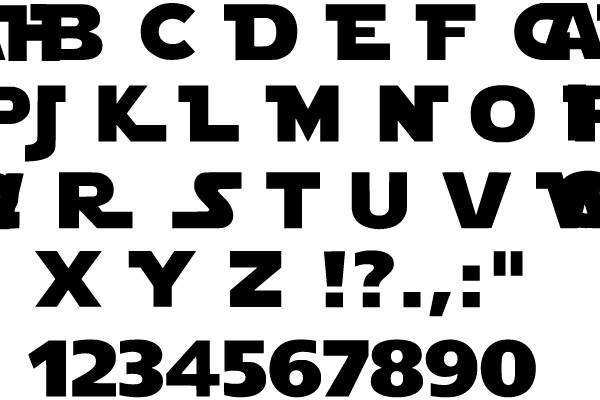 Alphabet and Number Display