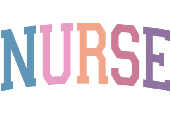 Vibrant Nurse Sign: A Colorful Welcome to the Medical Profession