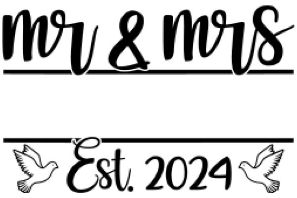 Celebrating the Year of Love and Commitment: Mr & Mrs Est. 2024