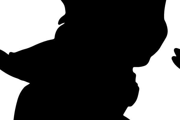 Silhouette of a Teddy Bear
