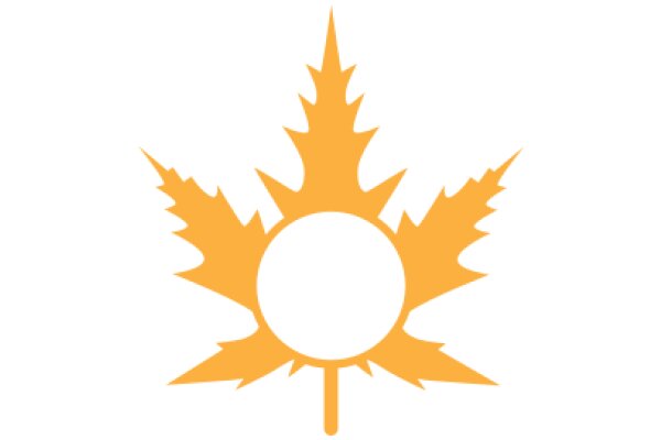 Vibrant Sunburst Logo in Yellow and Orange