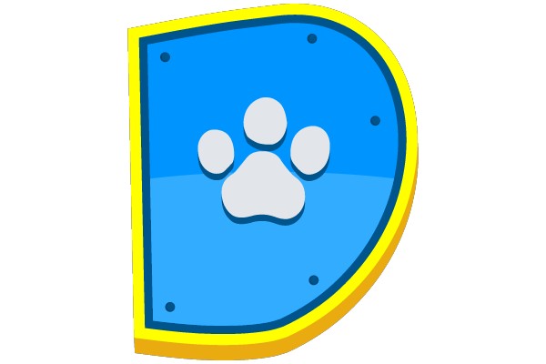 Paw Print Shield