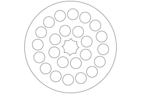 A Simple, Illustration of a Circle with Circles Within It