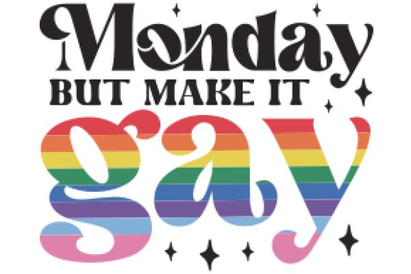 Monday But Make It Gay: A Celebration of LGBTQ+ Pride and Inclusivity