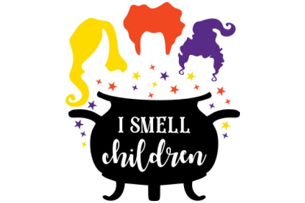 A Whimsical Logo for a Children's Book: 'I Smell Children'
