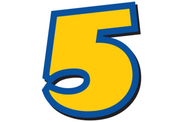 A Vibrant Number Five Logo