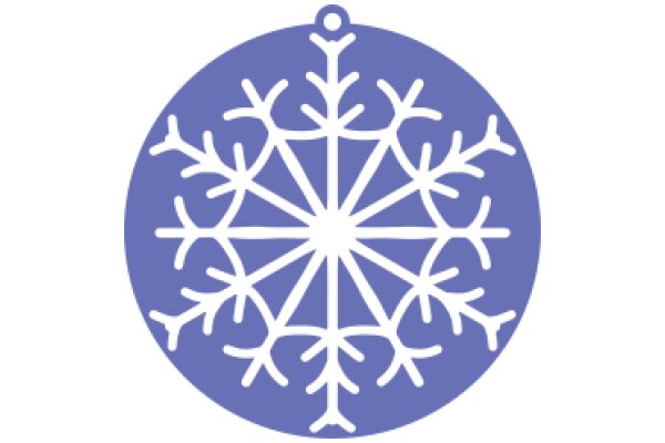 Stylized Snowflake Design