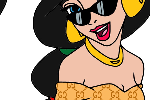 Stylish Enchantment: The Modern Arabian Beauty