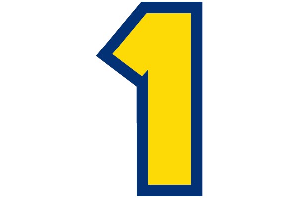 Bold Number 1