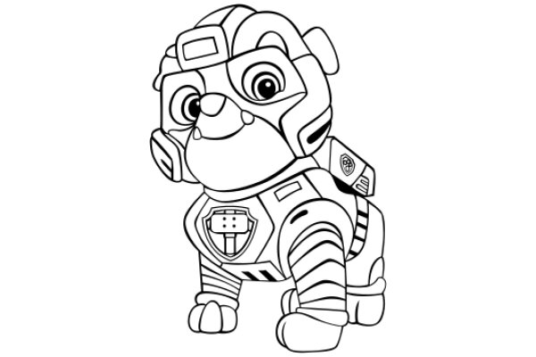 A Robotic Companion: The Friendly Robot with a Protective Helmet