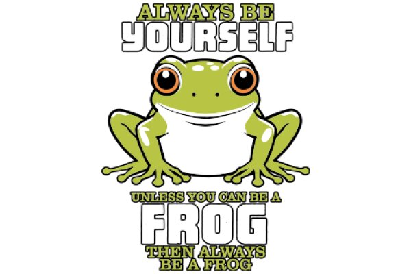 Always Be Yourself: A Frog's Guide to Self-Acceptance and Frog-Friendly Humor