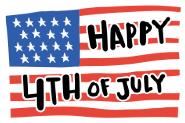 Celebrating Independence Day with a Patriotic Flag and Message