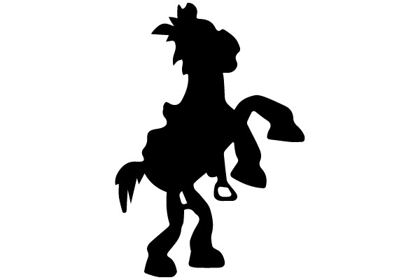 Riderless Horse Silhouette