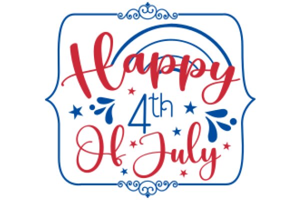 Celebrating the 4th of July with a festive greeting
