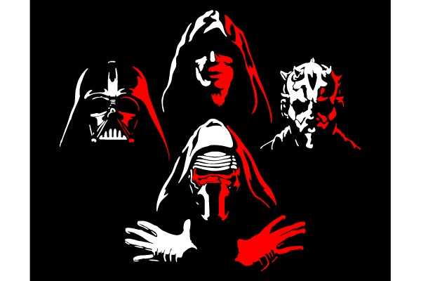 Three Sith Lords in a Dark Realm