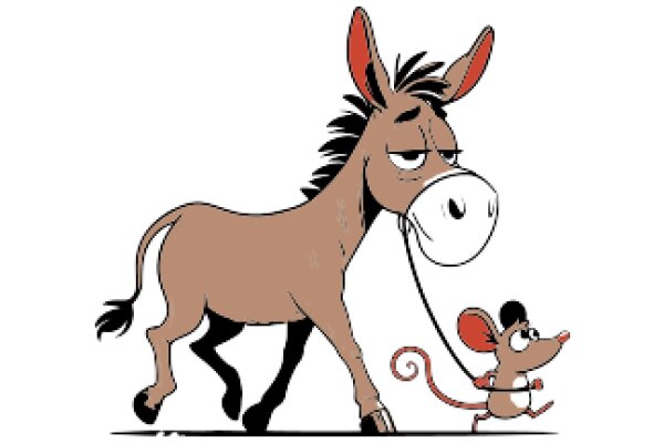 A Day in the Life of a Donkey and Mouse