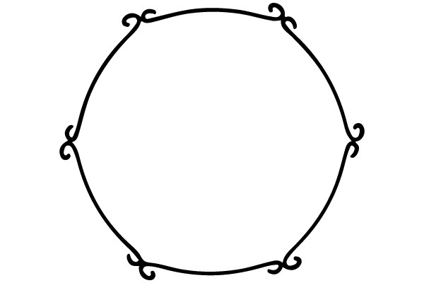 Circular Ornamental Frame