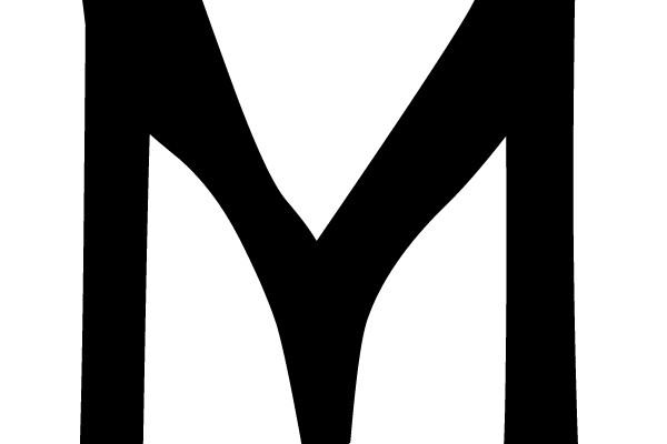 Bold Black Letter M