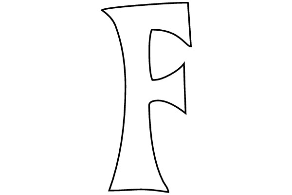 Fancy Capital Letter F