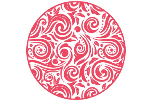 Vibrant Pink Mandala Design
