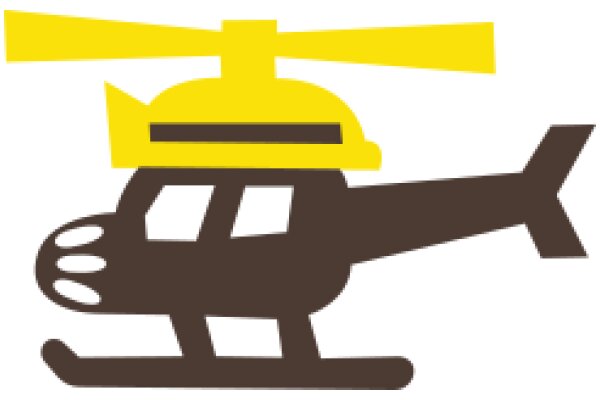 A Helicopter with a Yellow Helmet
