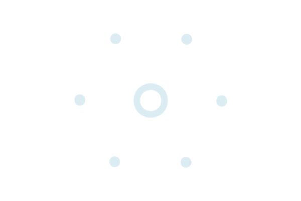Stylized Snowflake Design with a Minimalist Aesthetic