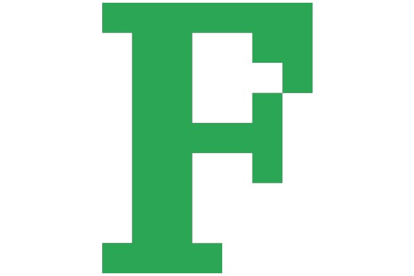 Bold Green 'F' Symbol