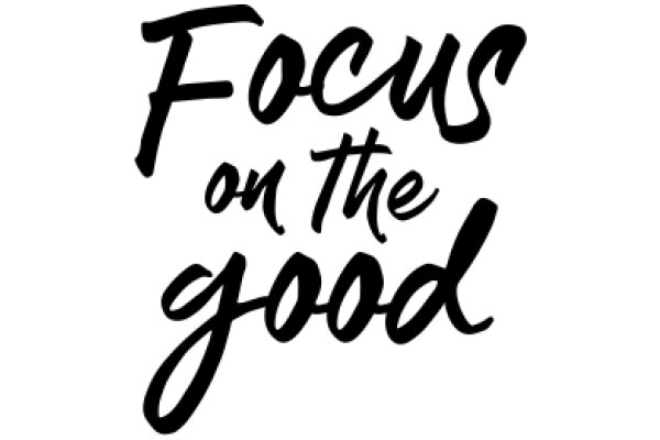 Emphasizing the Importance of Focus and Good Intentions