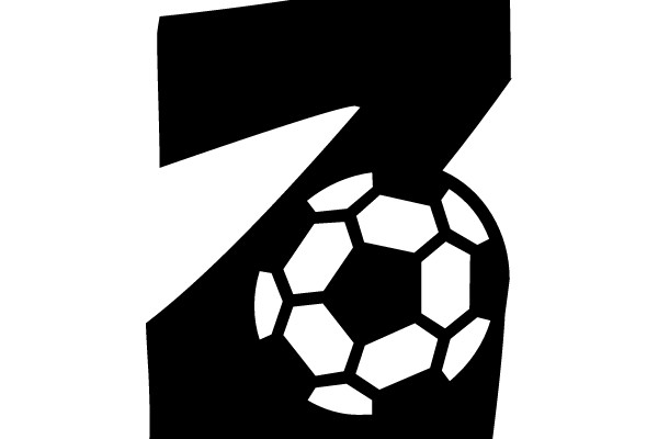 Soccer Ball in Negative Space