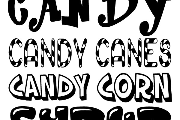 Sweet Treats Typography