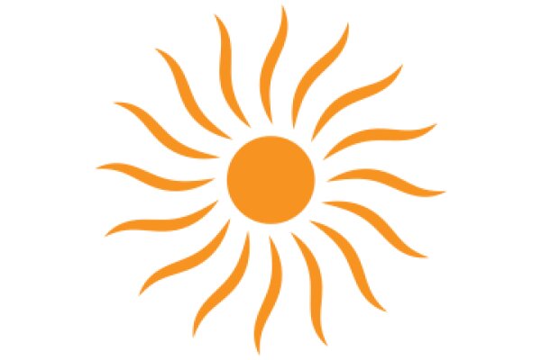 Vibrant Sunburst Logo: A Symbol of Warmth and Energy