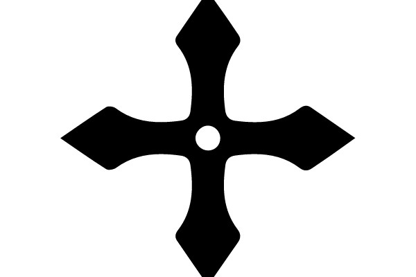 Black Cross Symbol