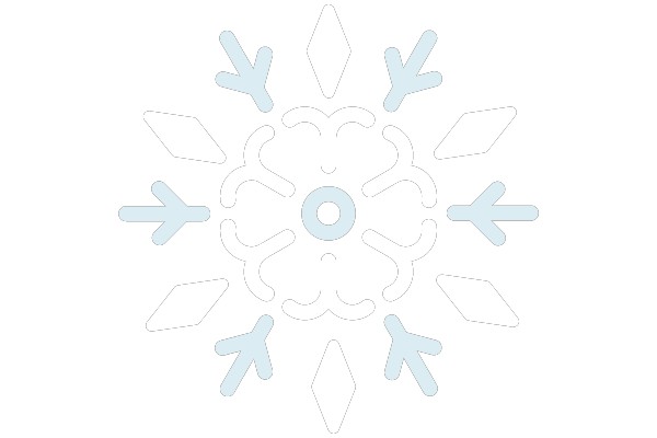 Seasonal Snowflake: A Festive Ornament Design