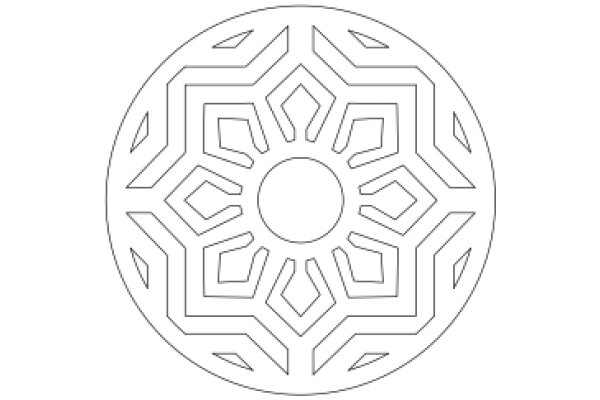A Simple, White, and Black Design