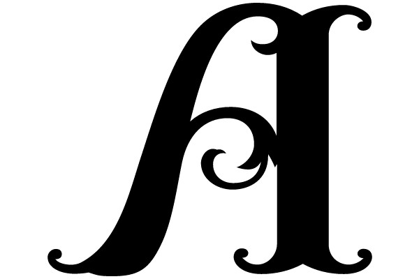 Classic Flourished Letter A