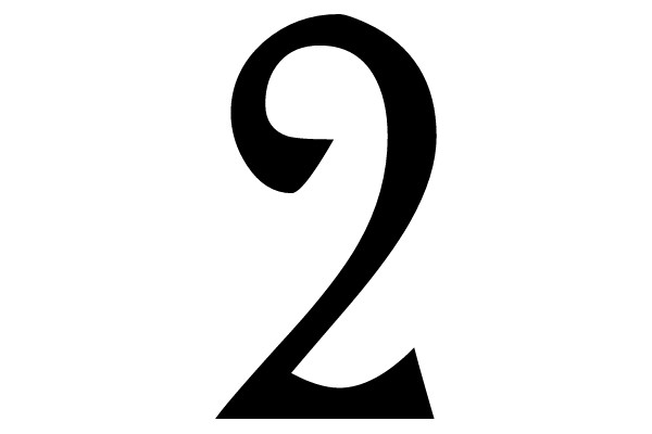 Bold Number 2
