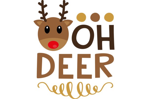 Oh Deer: A Playful Logo for a Brand or Event