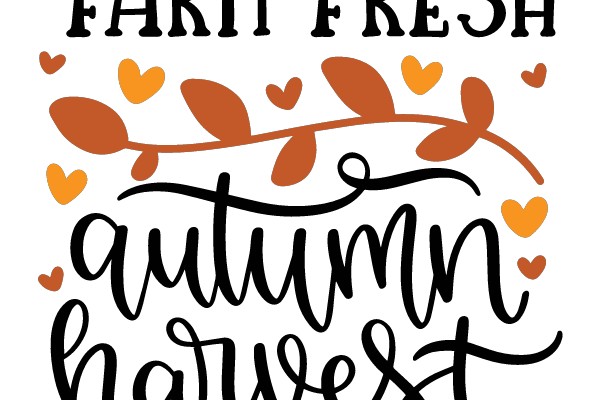 Farm Fresh Autumn Harvest