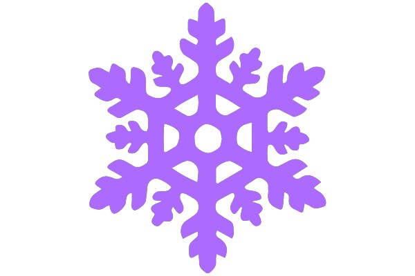 Violet Snowflake
