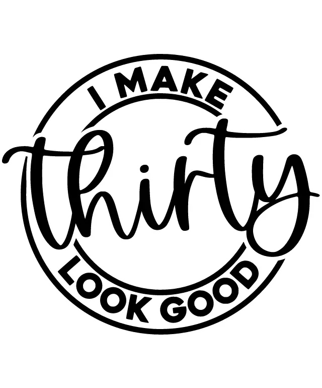 Thirty Look Good: A Branding Logo