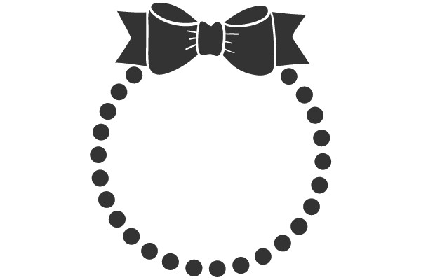 Bow and Beaded Necklace