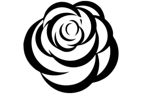 Stylized Flower Logo in