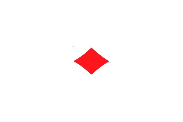 Red Diamond Shape