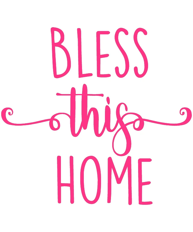 Bless This Home: Pink and Stylish