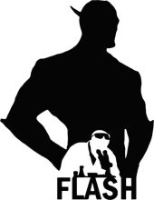 Flashback: A Silhouette of a Man and a Chef, with the Word 'FLASH' in the Corner